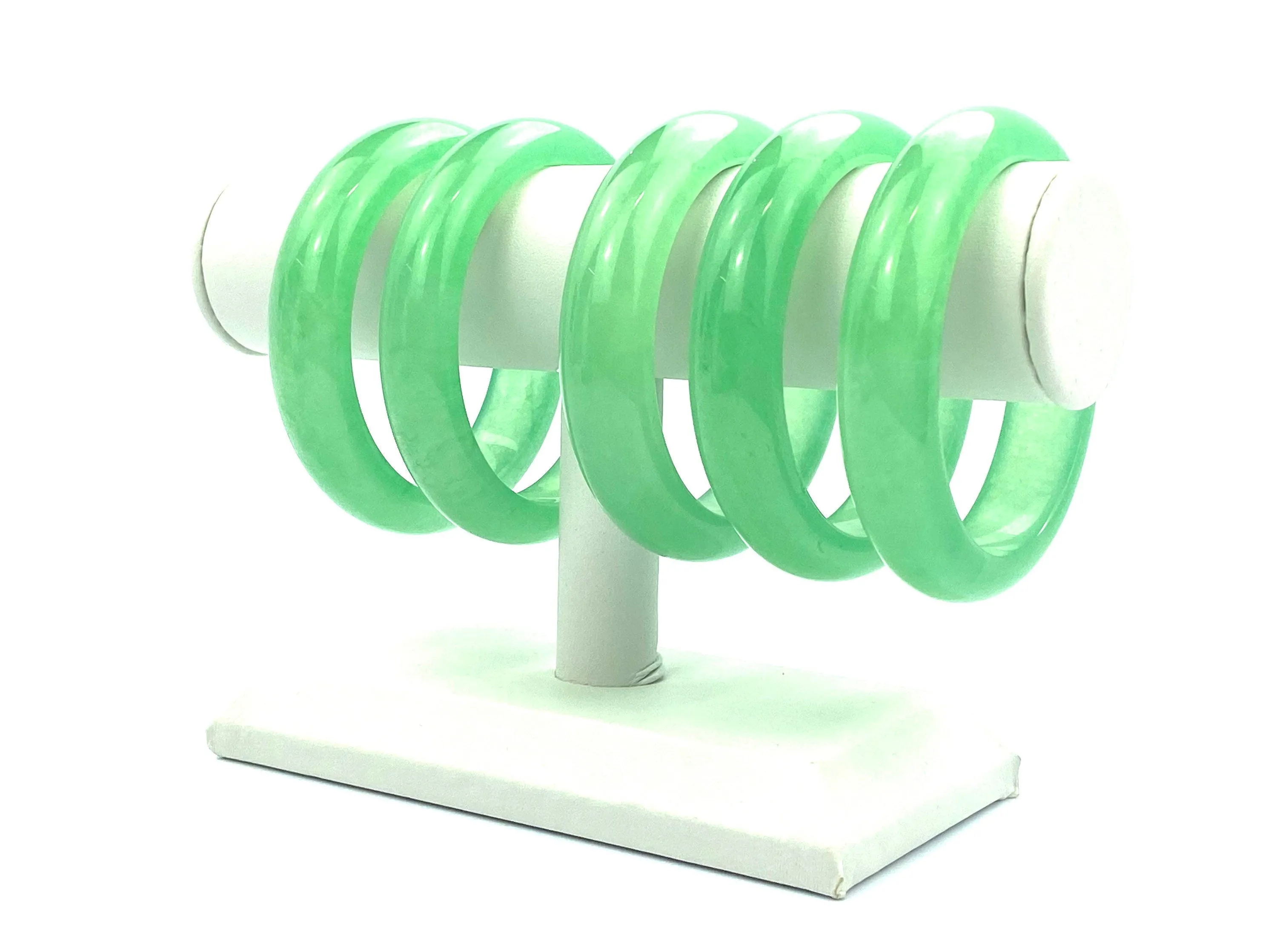 Paris Green Jade Bracelets , sku#070790