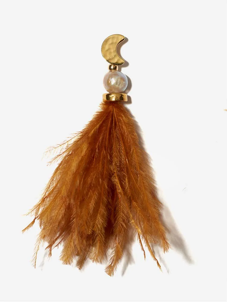 parker earrings - copper