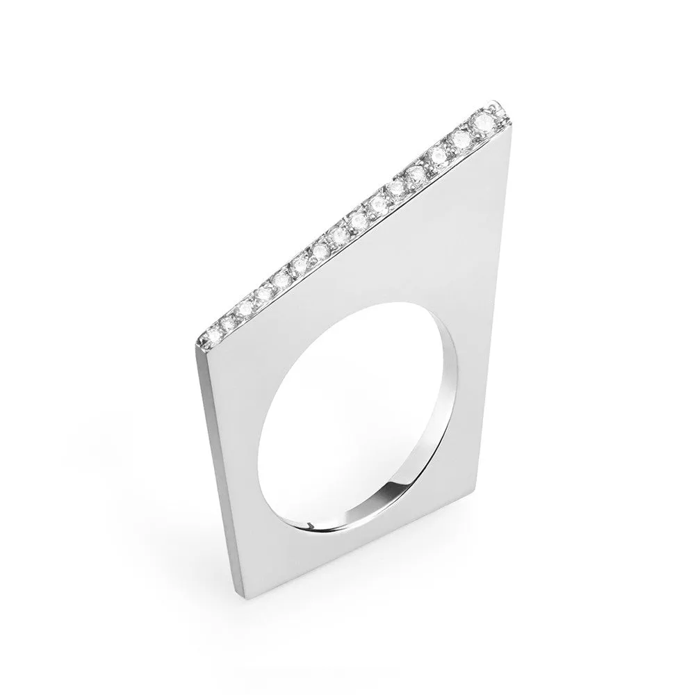 Patti Ring | White Diamonds