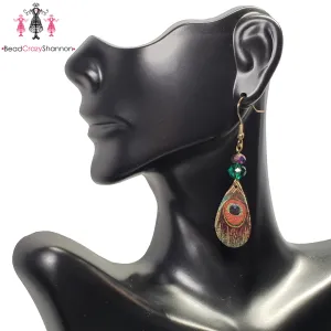 Peacock Earrings