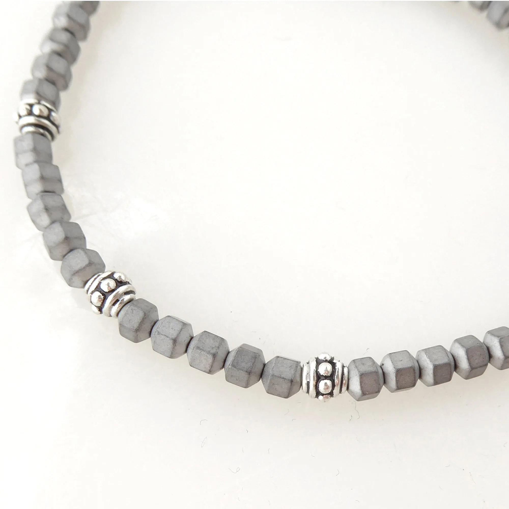 Peacock pearl bracelet set