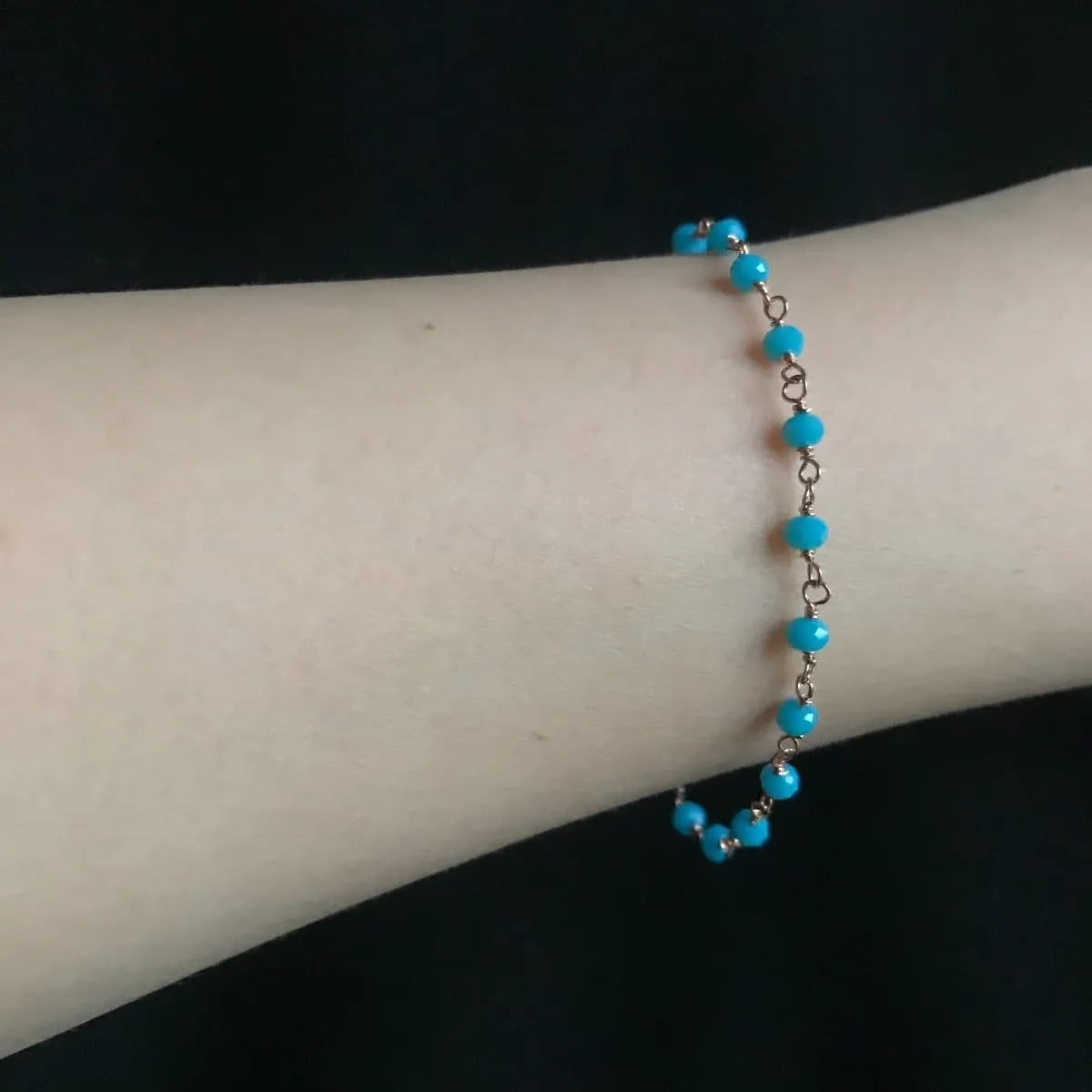 Personalise Your Silver Beads Bracelet
