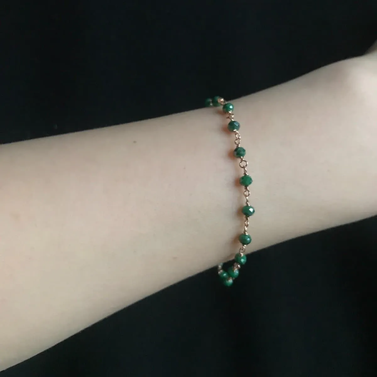 Personalise Your Silver Beads Bracelet