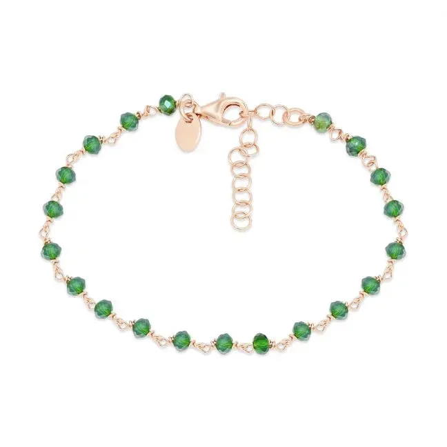 Personalise Your Silver Beads Bracelet