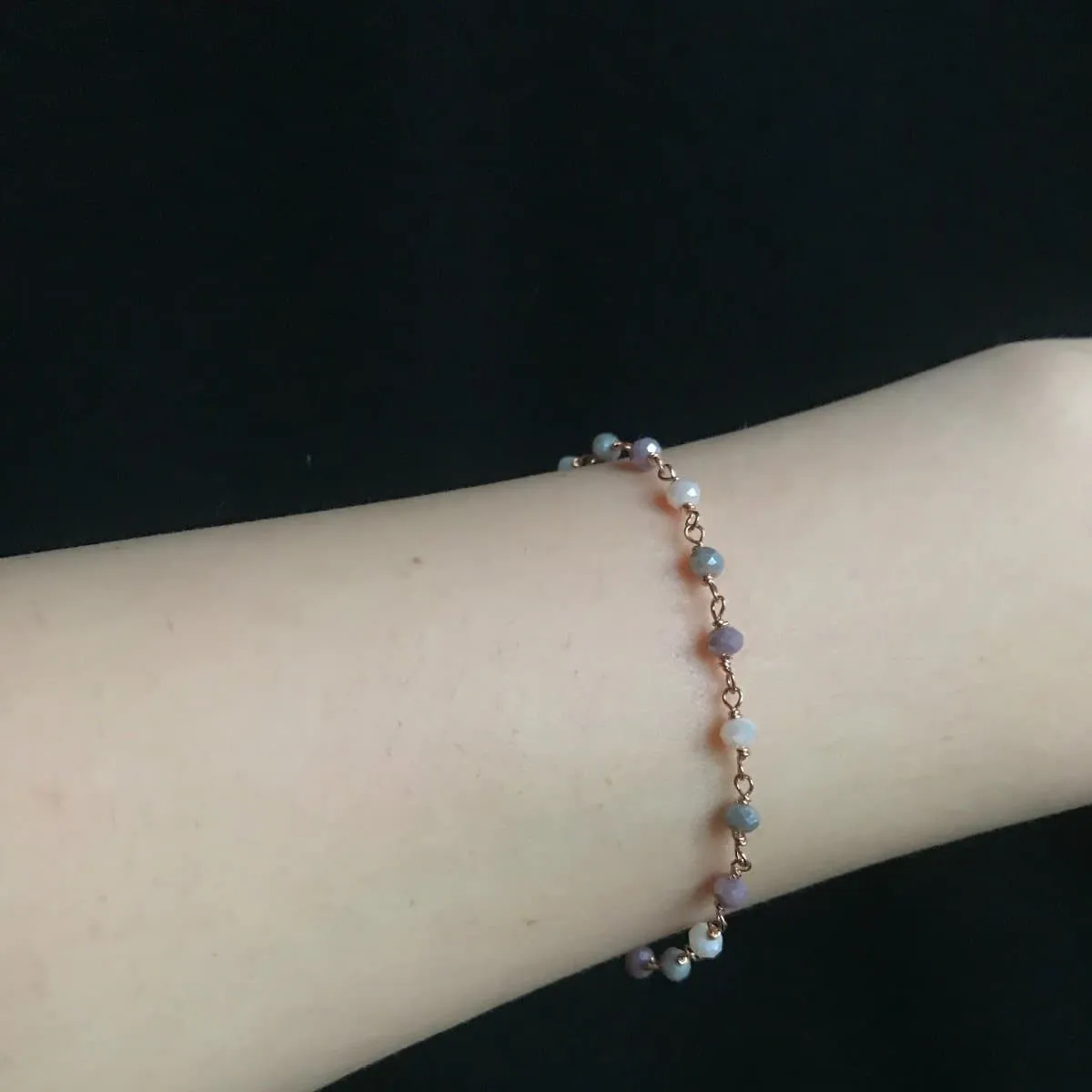 Personalise Your Silver Beads Bracelet