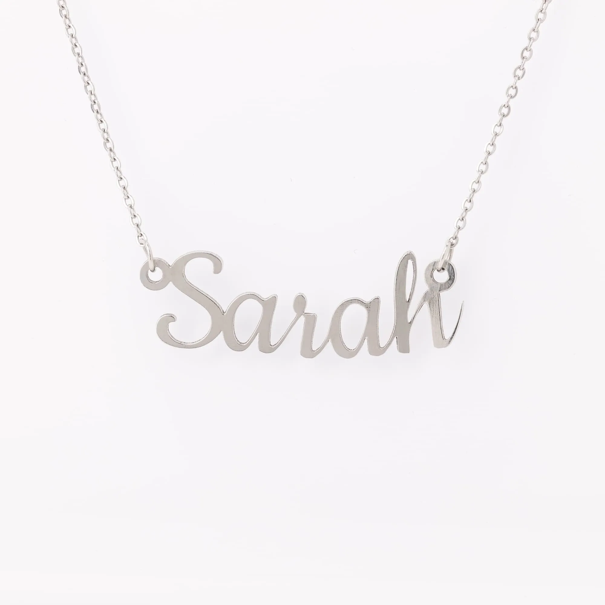 Personalized Name Necklace in Stainless Steel Gold, Rose Gold, Silver