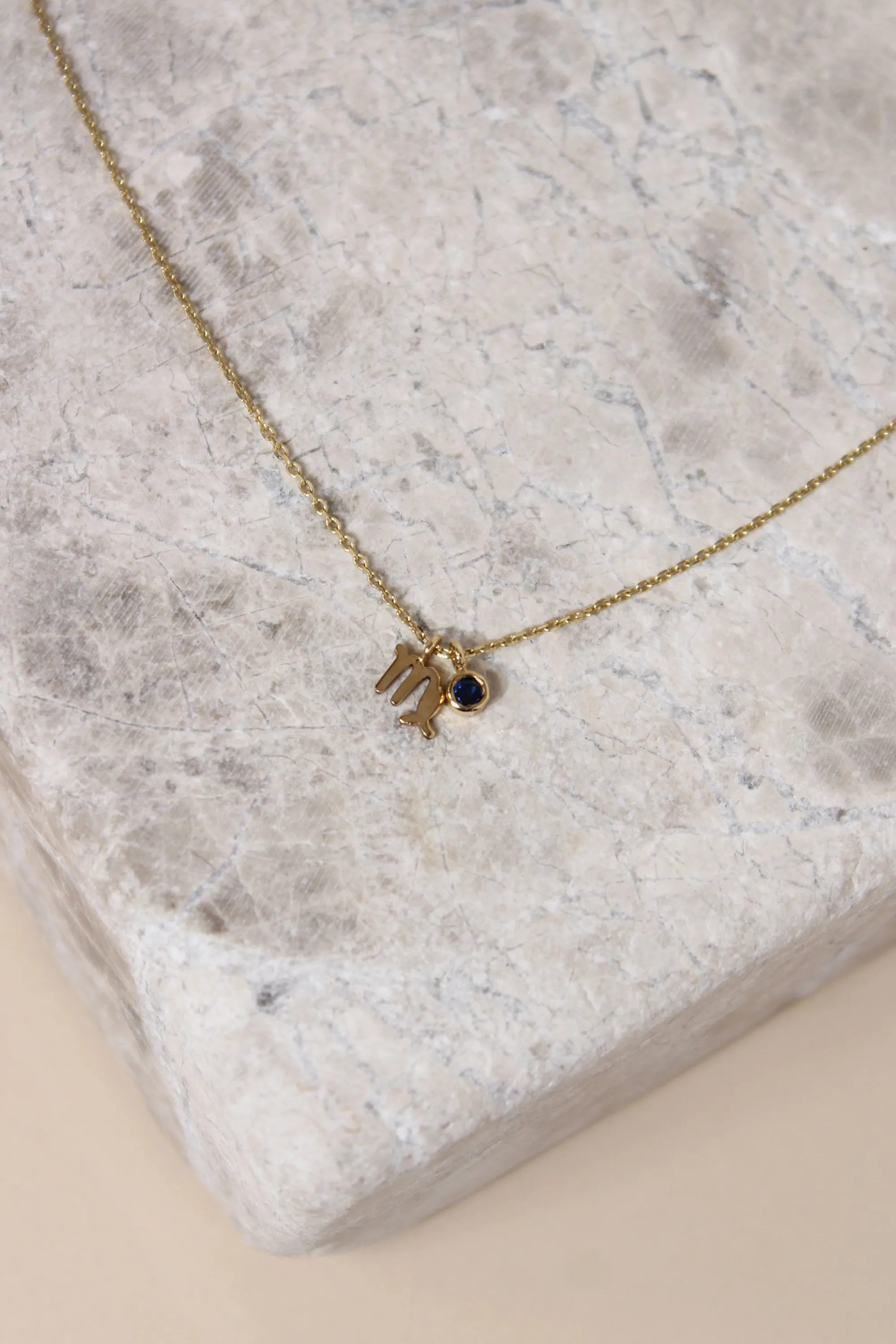 PETITE TAURUS ZODIAC NECKLACE