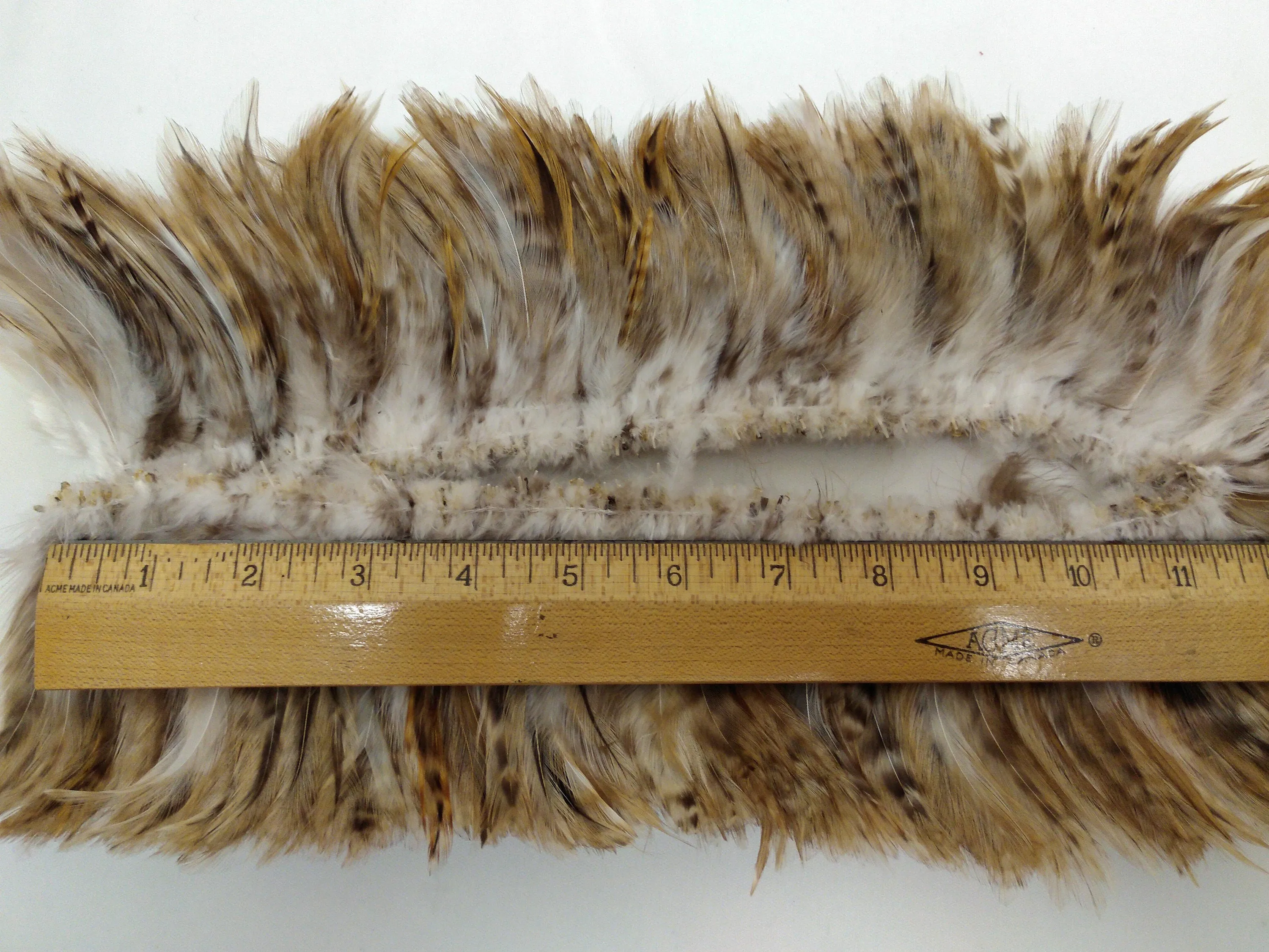 Pheasant Cock Saddle Hackle Feathers Strung/bound for protection and easy application for Dreamcatchers, Earrings, Necklaces, Regalia