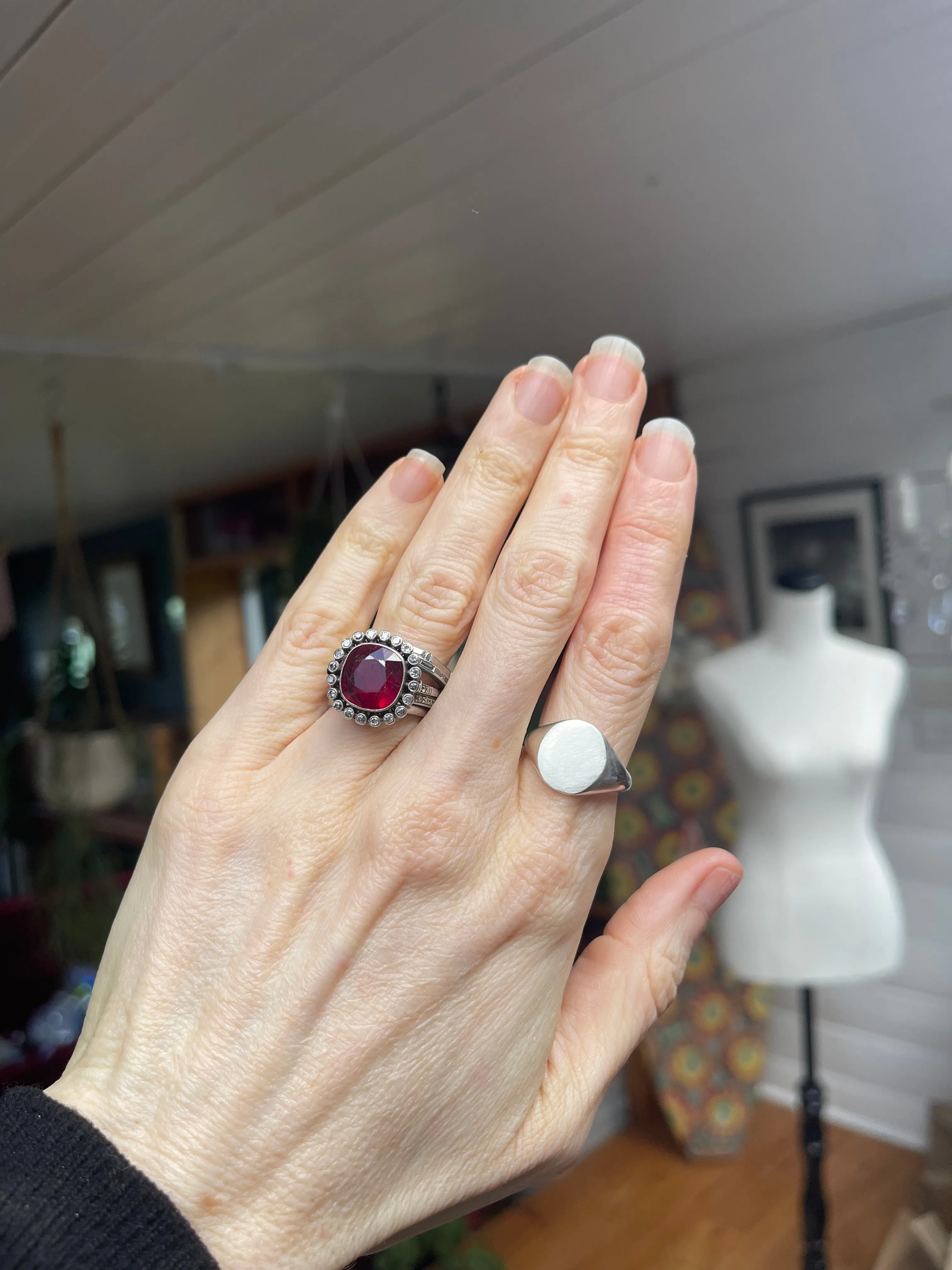 Pinky signet ring