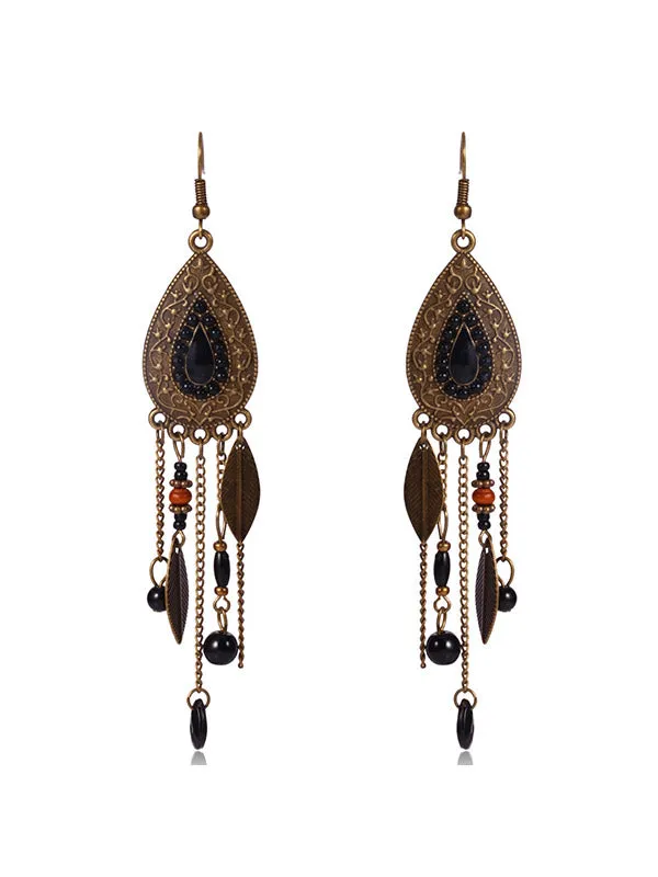 Premium Vintage Tassel Drop Earrings