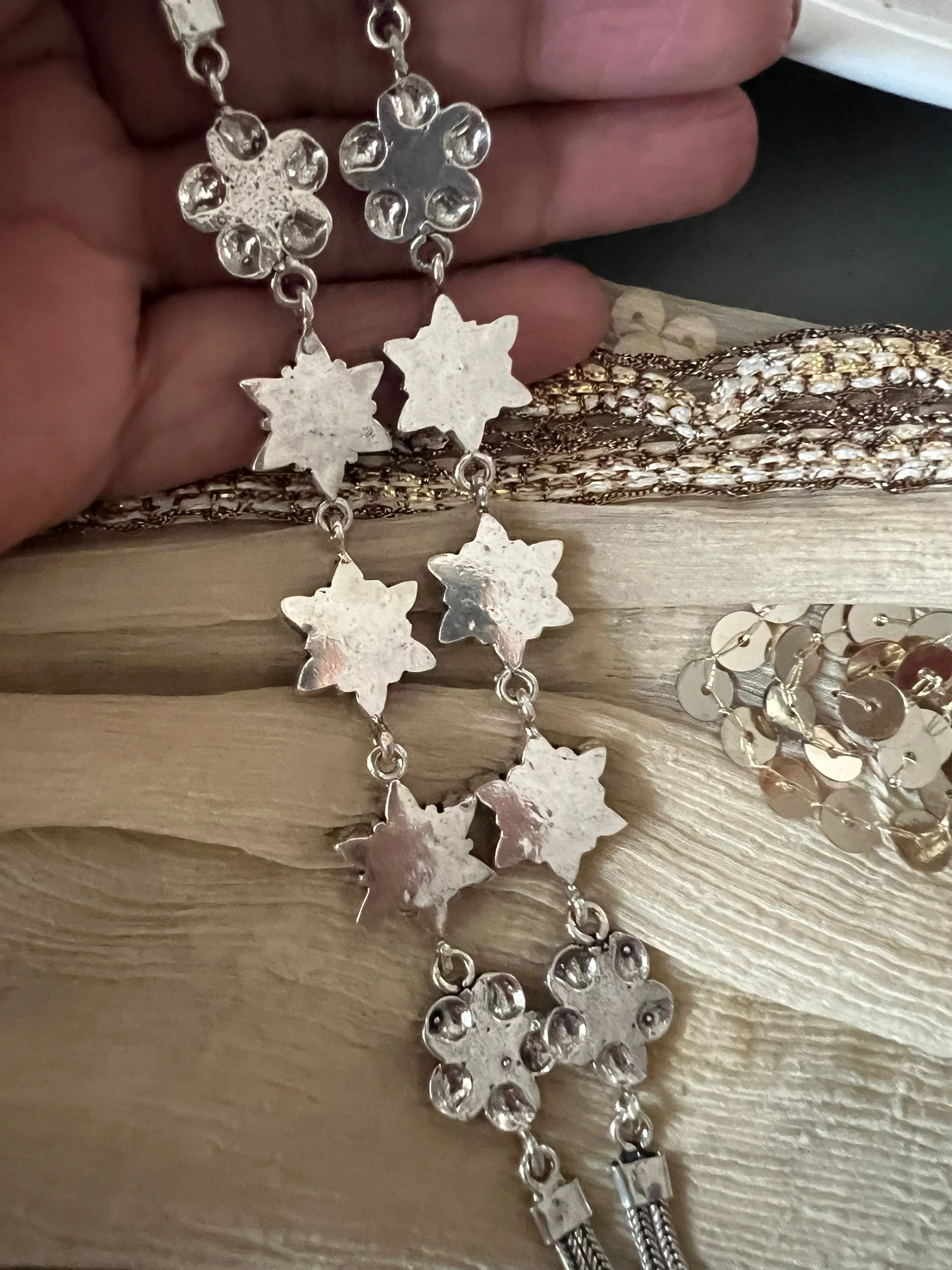 Pure 925 Silver Anklets- Set of 2