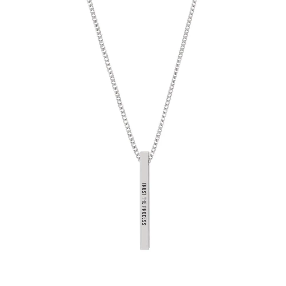 "TRUST THE PROCESS" NECKLACE