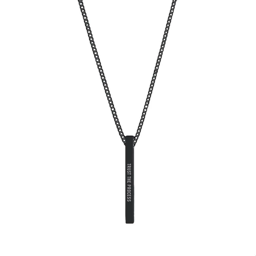 "TRUST THE PROCESS" NECKLACE