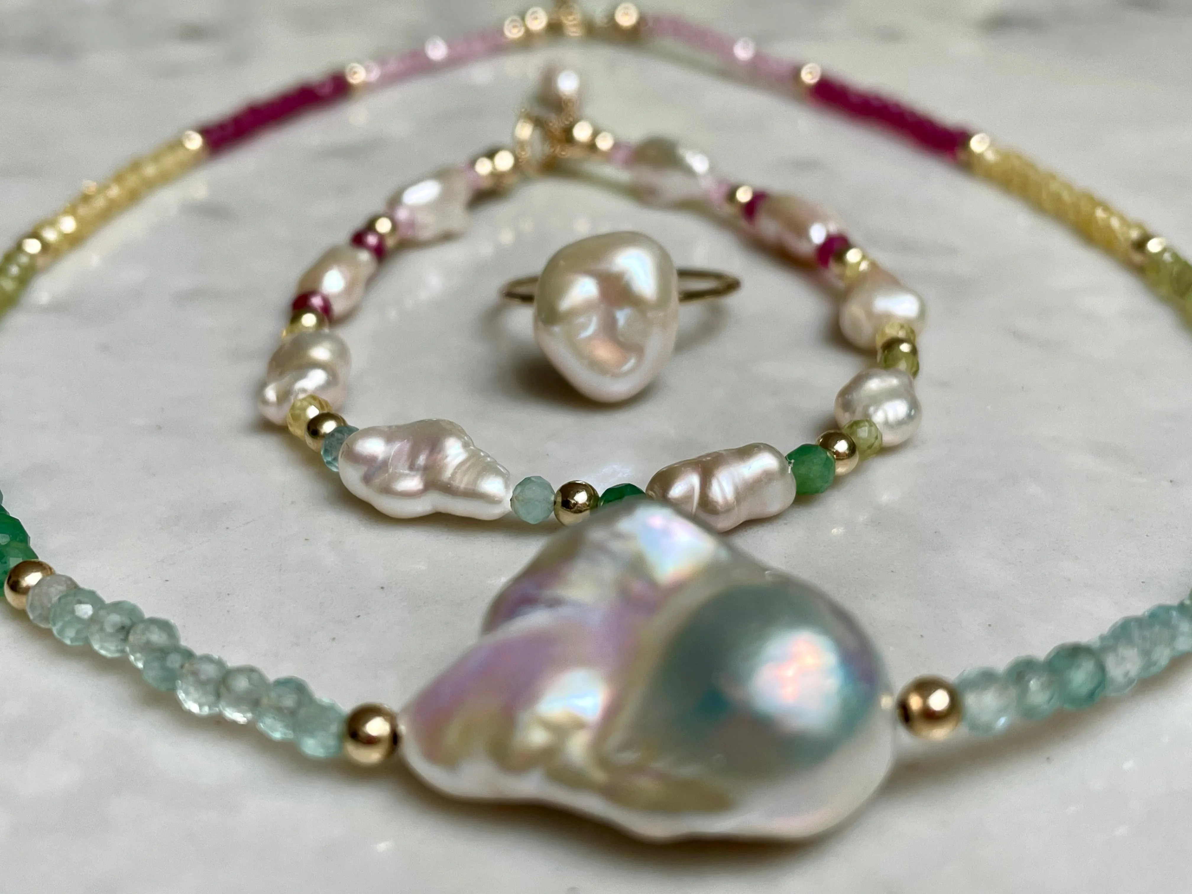 Rainbow Crystal bracelet