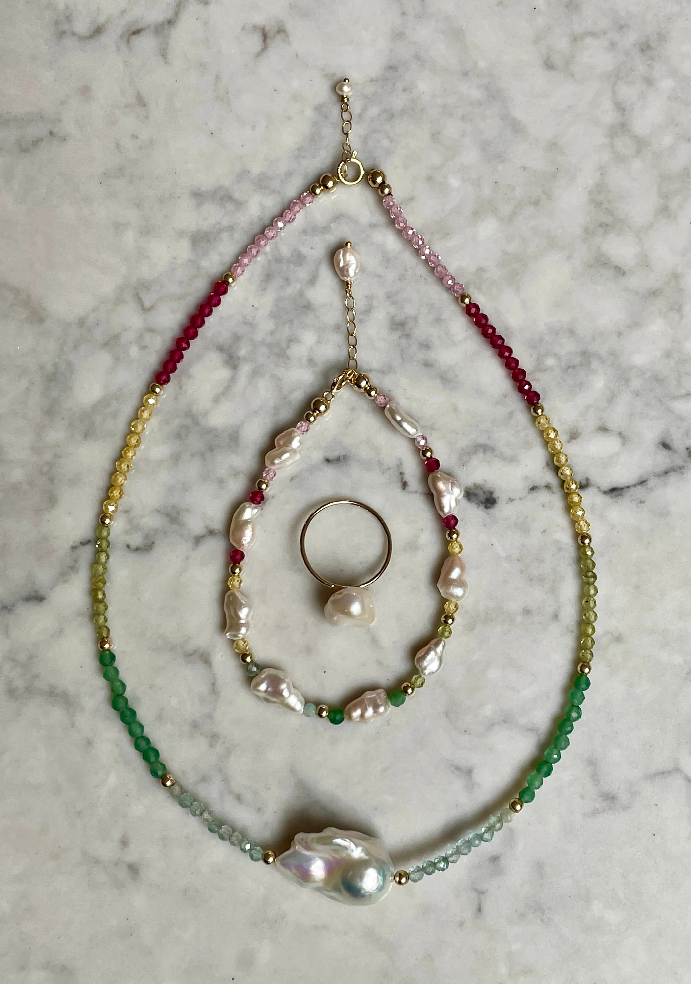 Rainbow Crystal bracelet