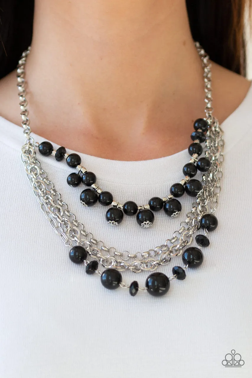 Rockin Rockette Black Paparazzi Necklace