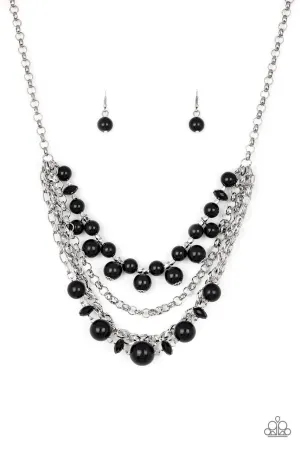 Rockin Rockette Black Paparazzi Necklace