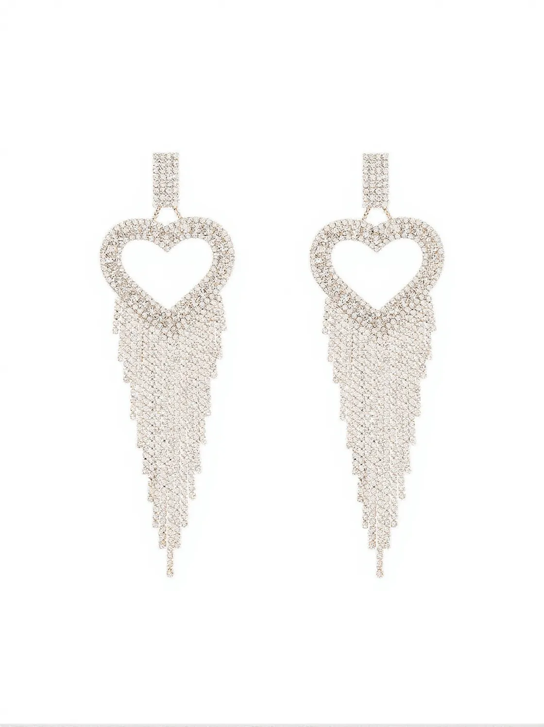 Rory Heart Tassel Earrings