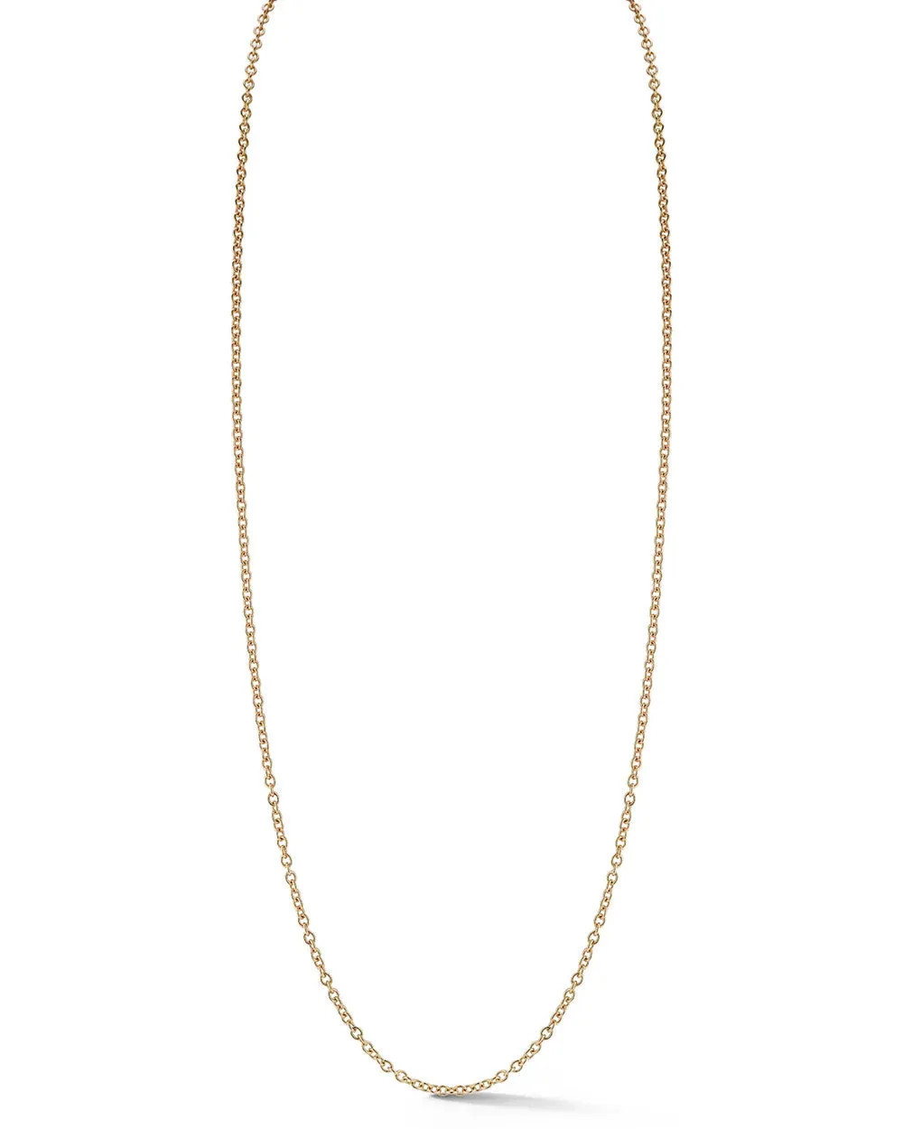 Rose Gold Cable Chain Necklace