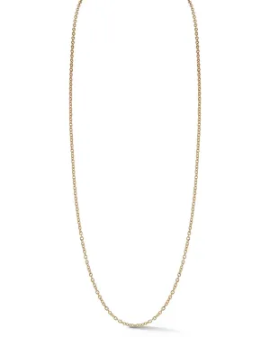 Rose Gold Cable Chain Necklace