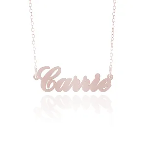 Rose Gold Carrie Necklace