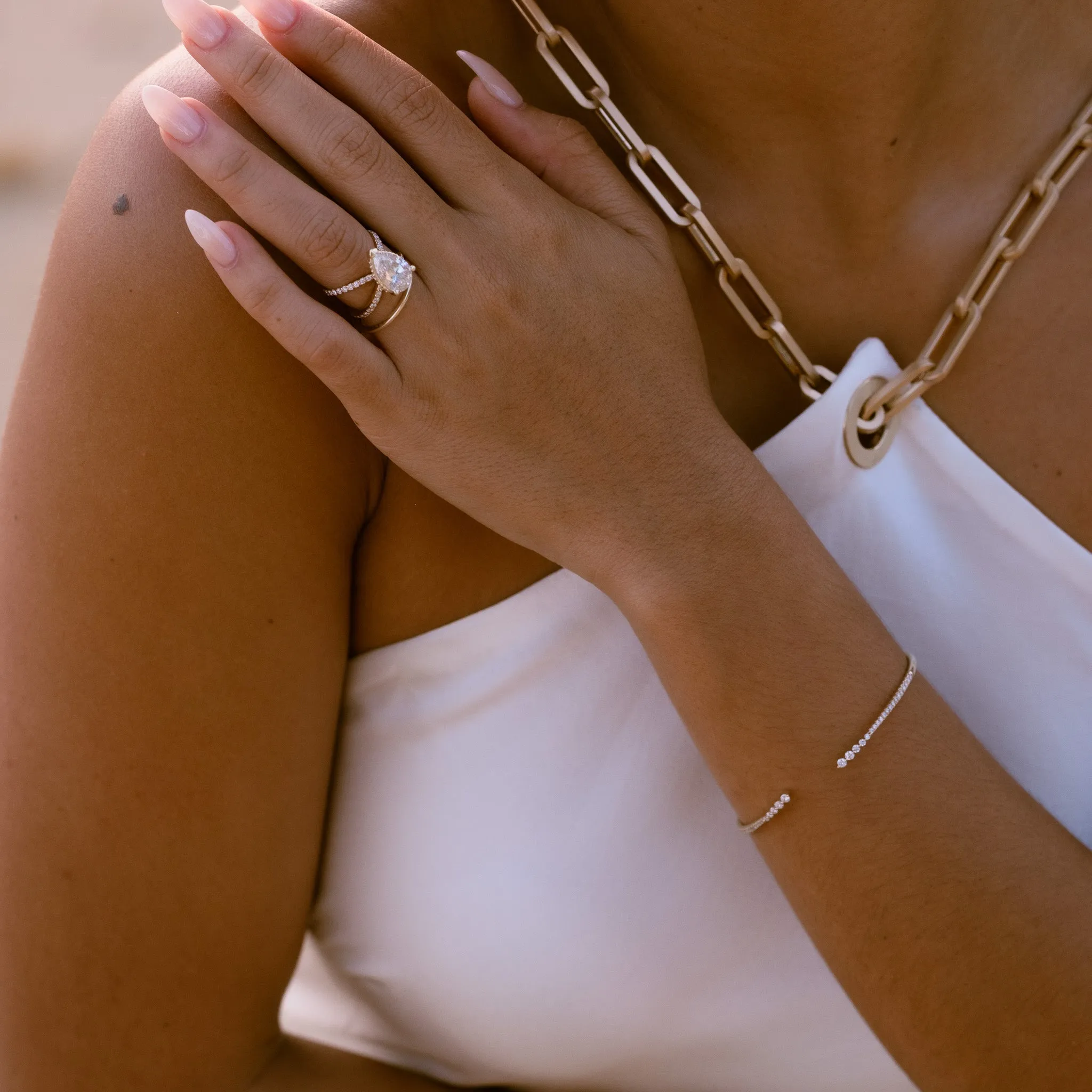 RW Diamond Cuff