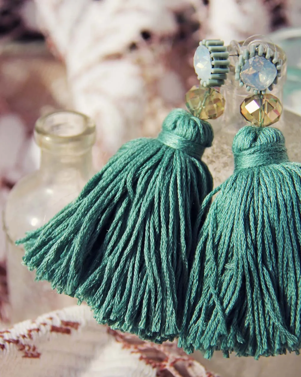 Sage Boom Earrings