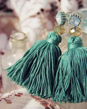 Sage Boom Earrings