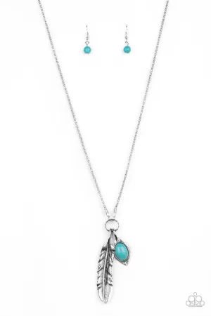 Sahara Quest Blue Paparazzi Necklace
