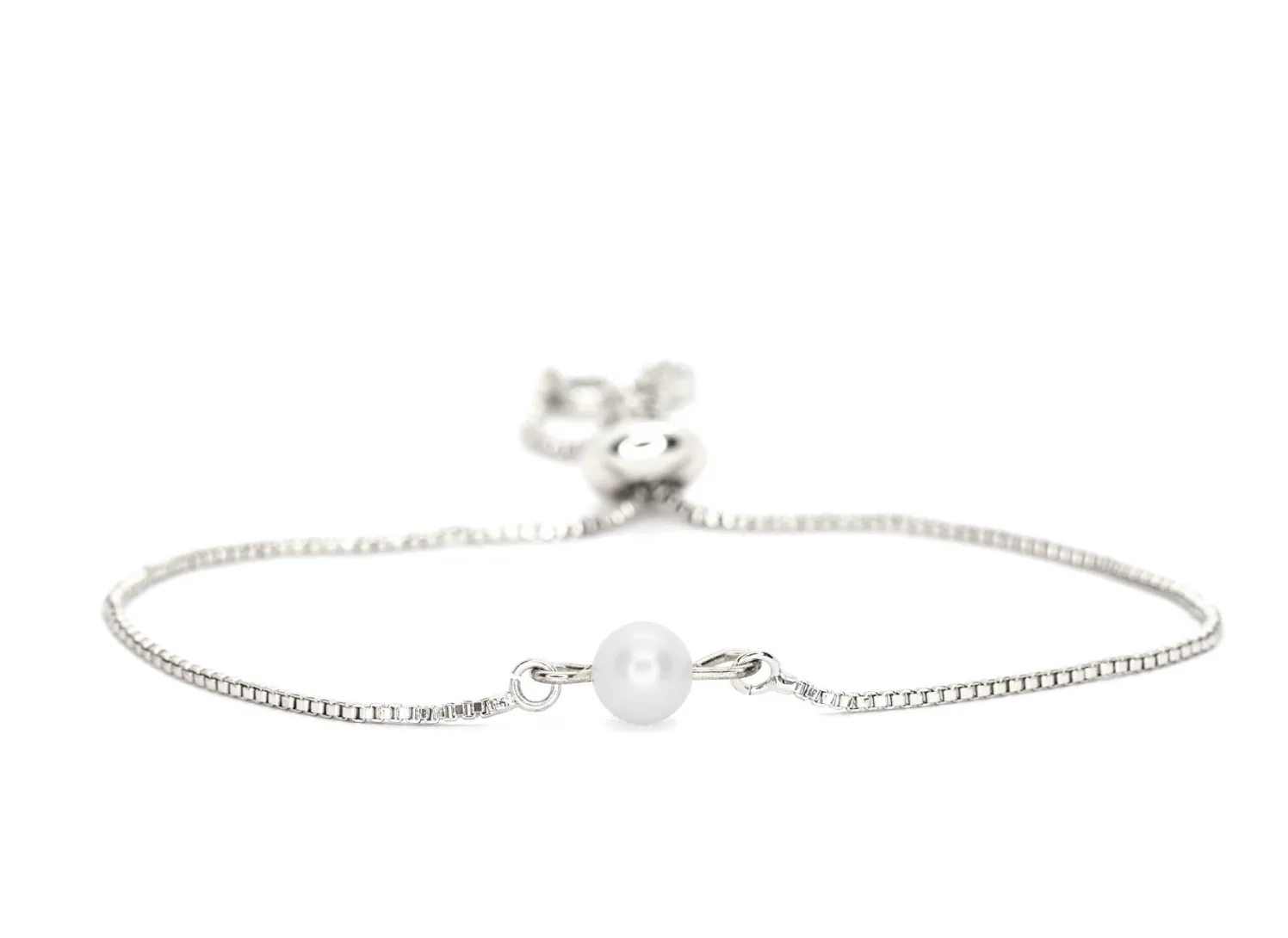 Salty Cali Pearl Bolo Bracelet