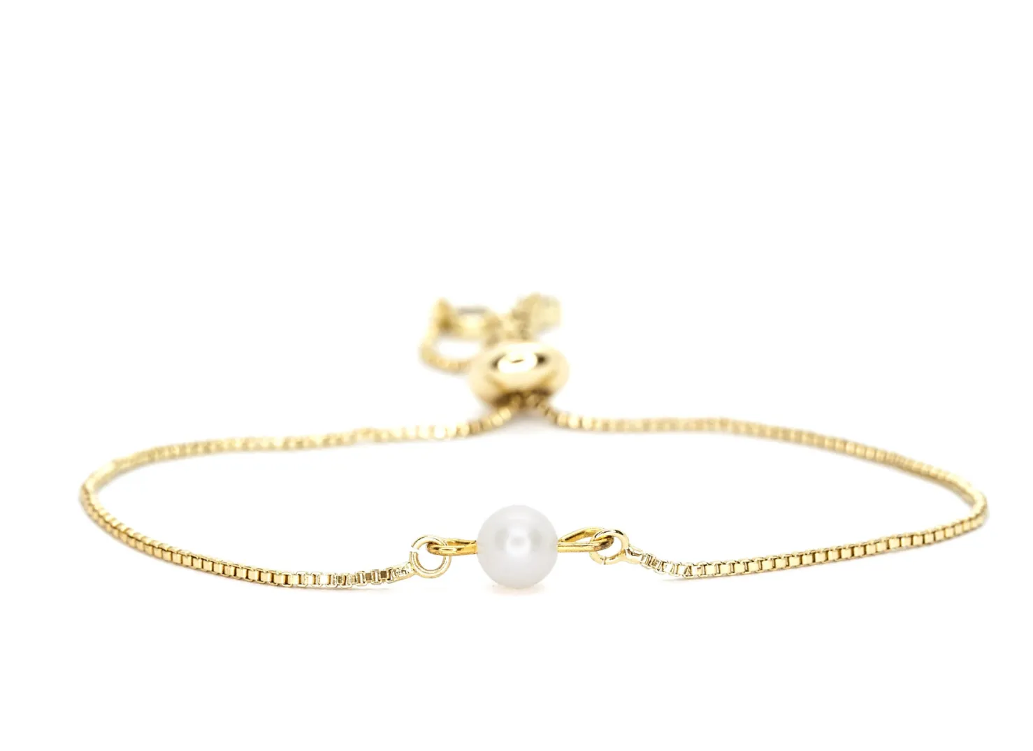 Salty Cali Pearl Bolo Bracelet