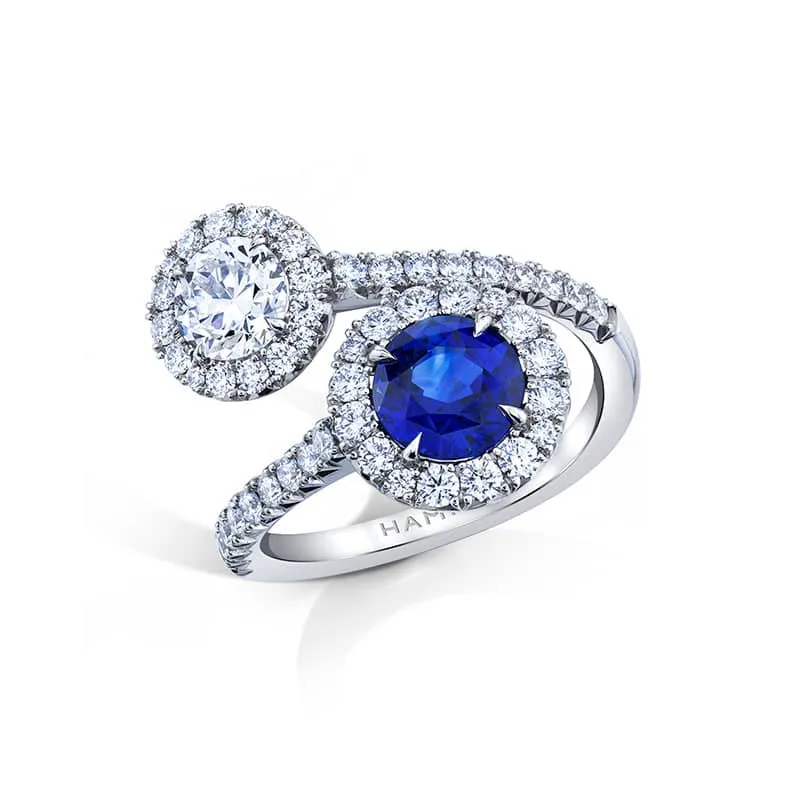Sapphire & Diamond Ring