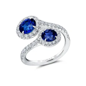 Sapphire & Diamond Ring