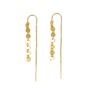 Scales Threader Earrings