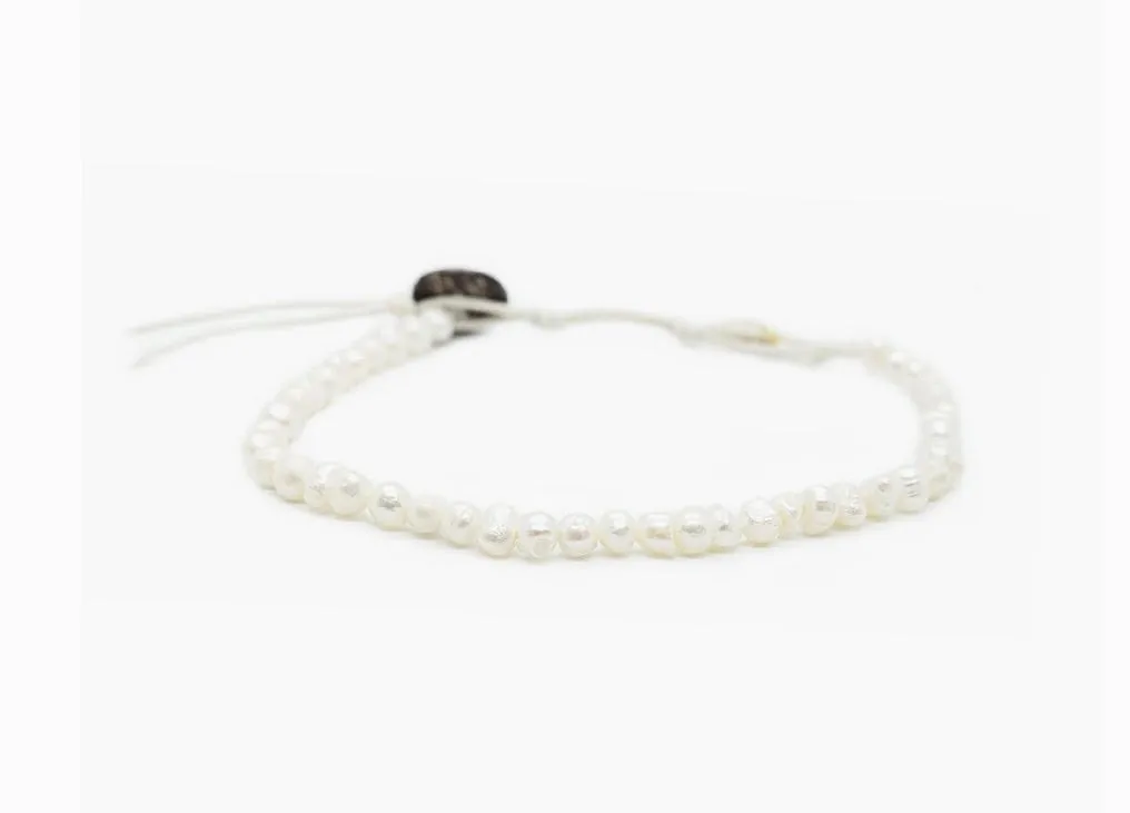 Self Love Pearl 4mm Healing Bracelet