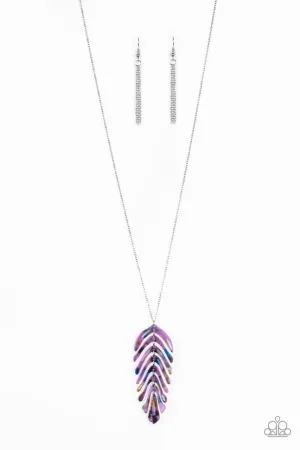 She QUILL Be Loved Purple Paparazzi Necklace