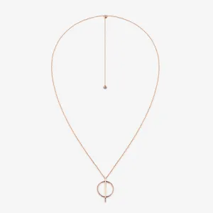 Signature. D Gold Necklace JDRNRTS444S