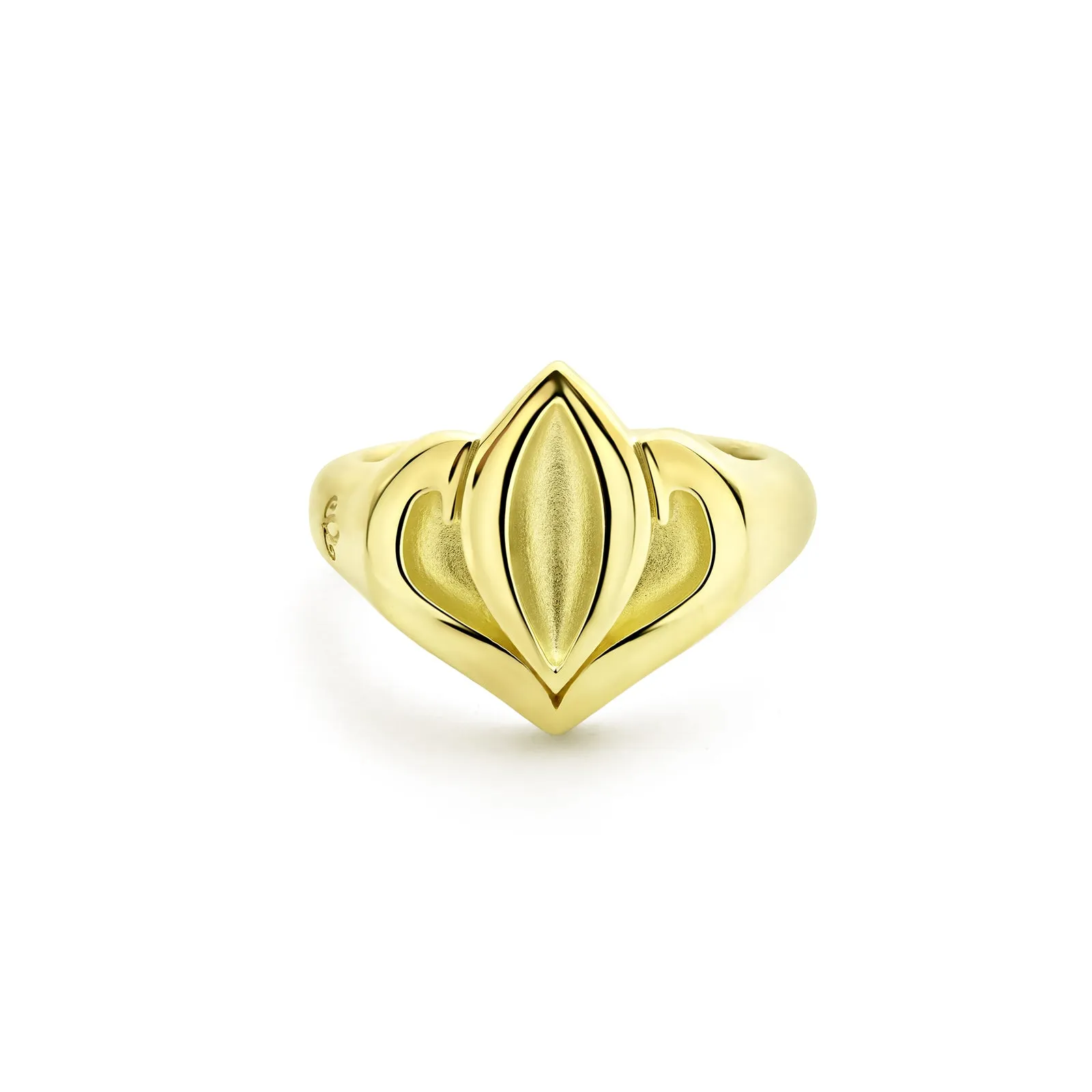 Signet Ring Medium – 18K Gold Vermeil