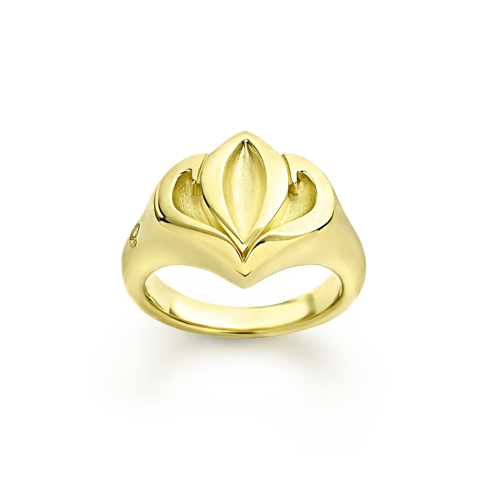 Signet Ring Medium – 18K Gold Vermeil