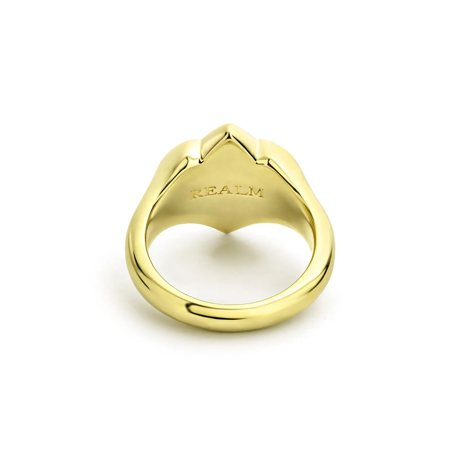 Signet Ring Medium – 18K Gold Vermeil