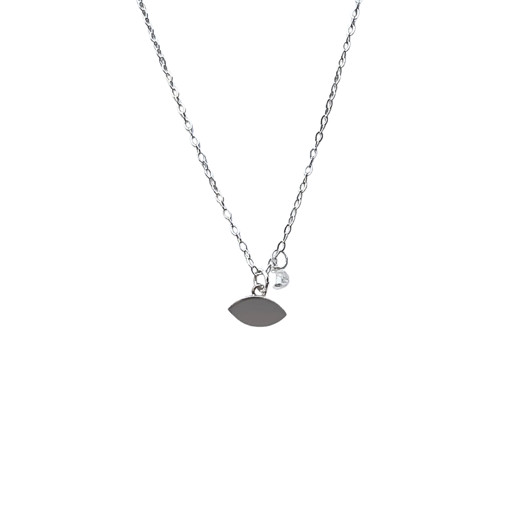 Silver Eye Unity Necklace
