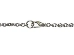 Silver Toned Etched Religious Star of David Pendant Necklace