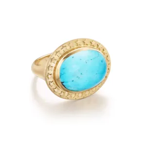 Sleeping Beauty Star Cocktail Ring