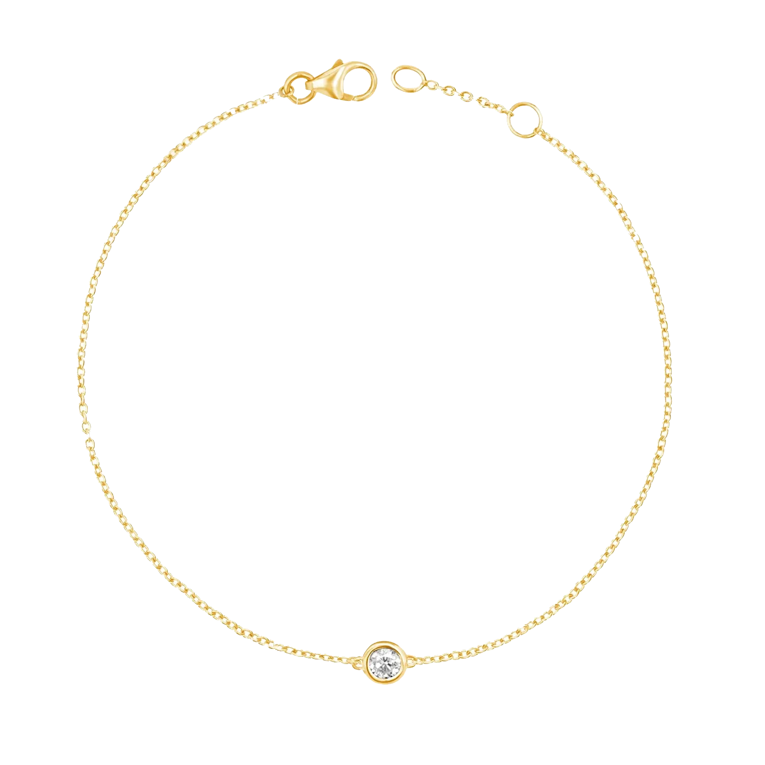 Solitaire Diamond Bracelet