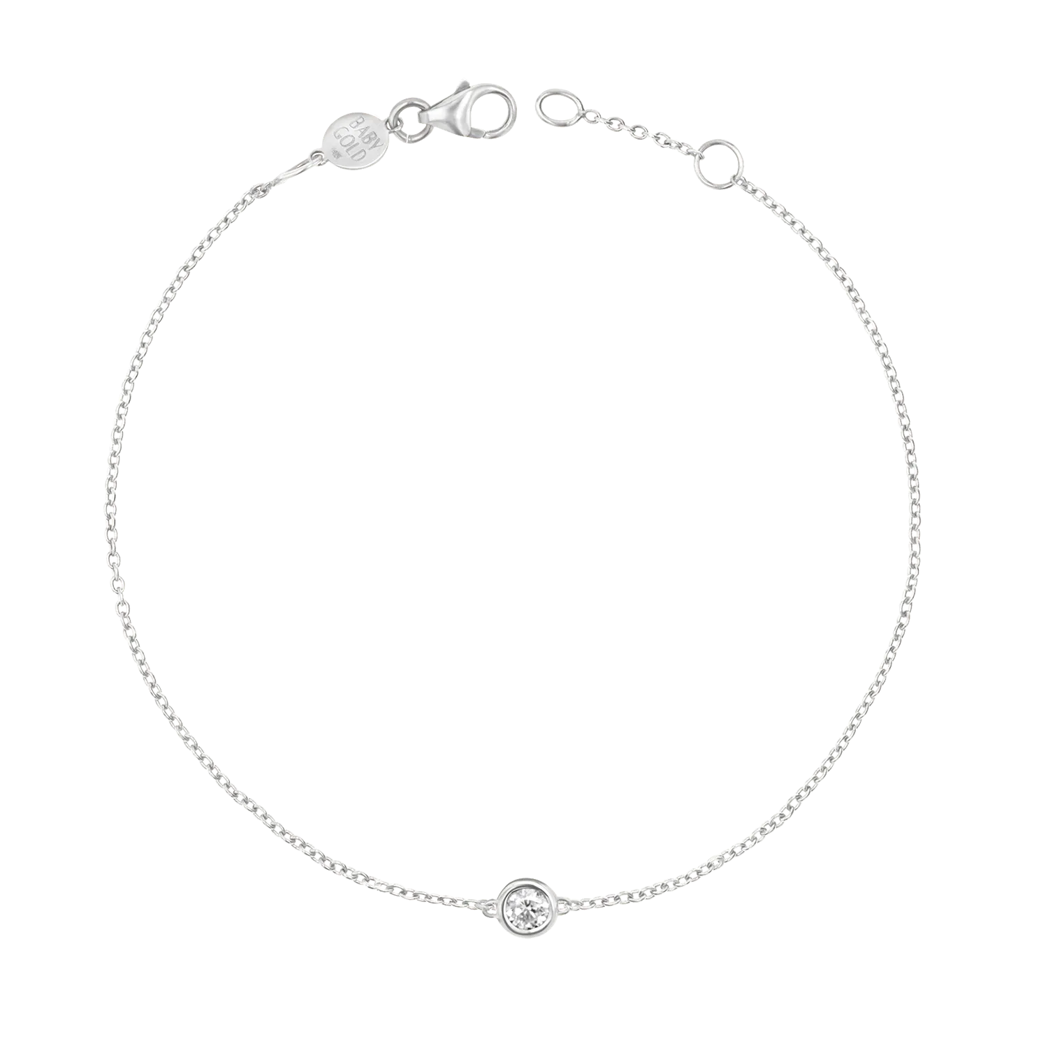 Solitaire Diamond Bracelet