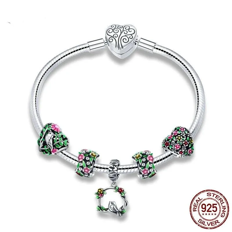 Spring Flower Bracelets