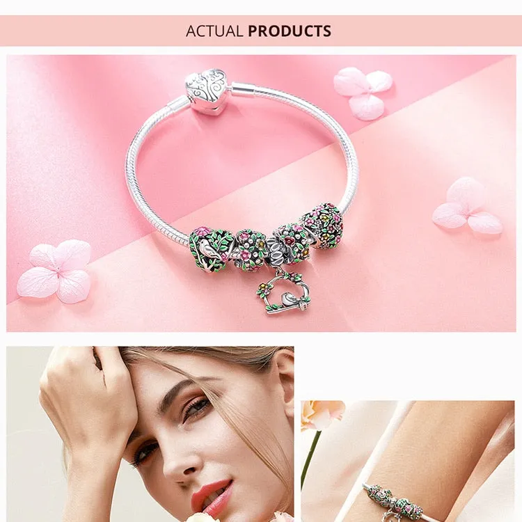Spring Flower Bracelets
