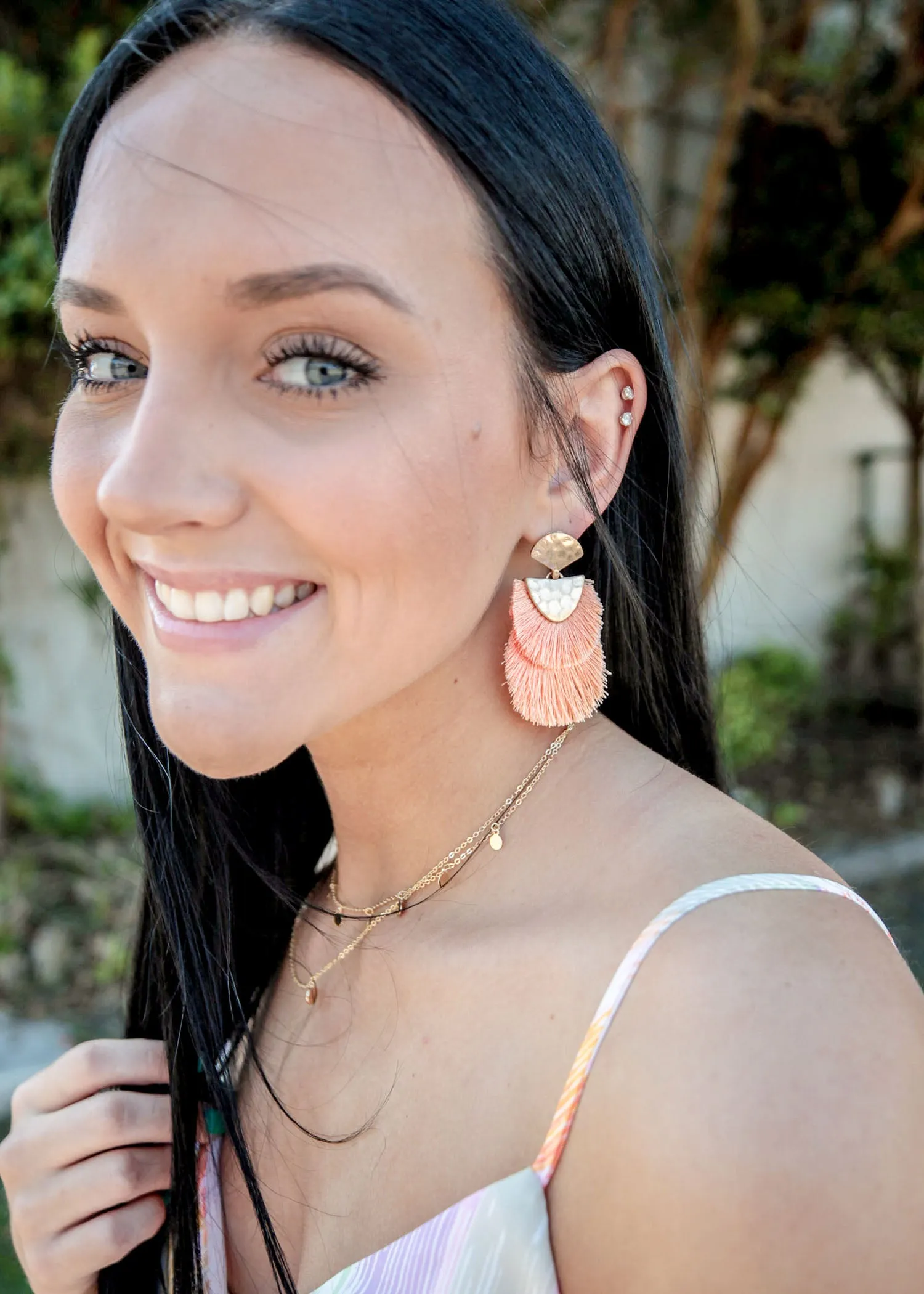 Stack the Tassel Earrings
