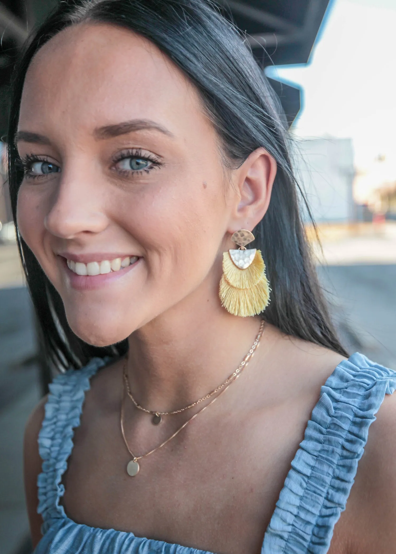 Stack the Tassel Earrings