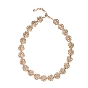 Stardust Rose Gold Small Sand Dollar Necklace